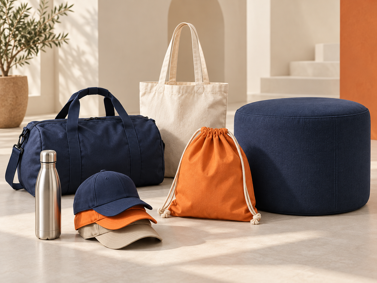 Borse, accessori e pouf — immagine illustrativa